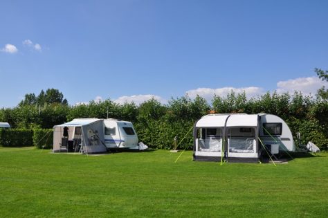 Kleine camping Noord Holland