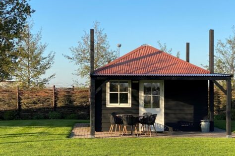 5 persoonhuisje met veranda