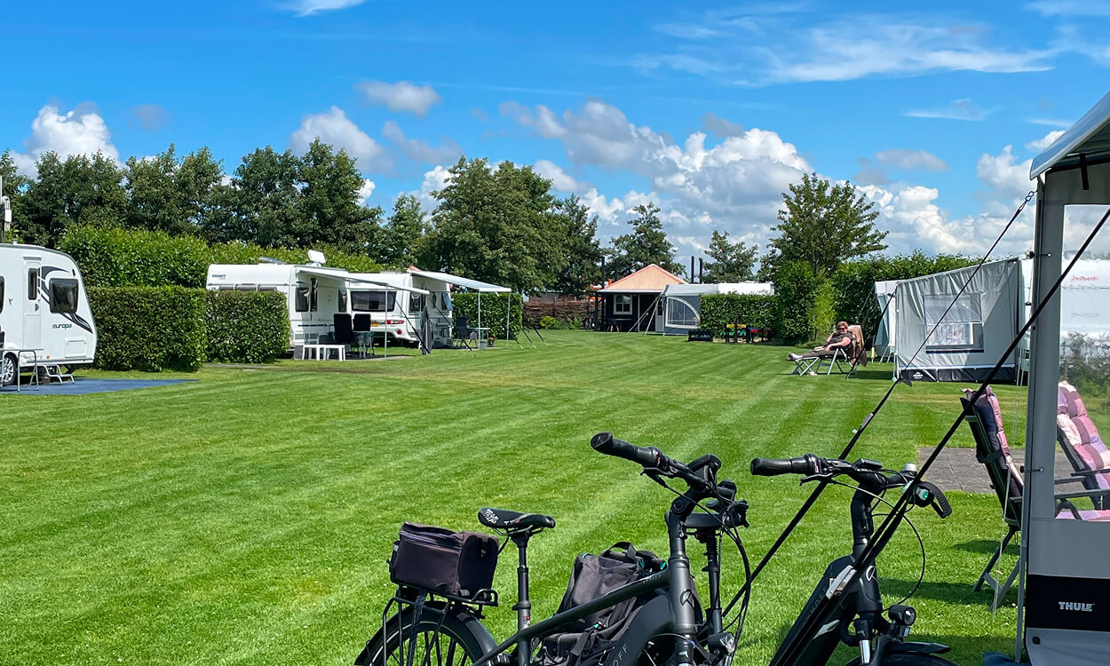 Kleine camping bij Zee in Noord Holland